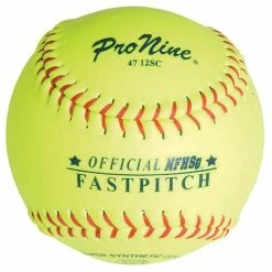 Best reviews of 🎉 Pro Nine 12", 47 12SC 47/375 Official NFHS, ASA Synthetic Fastpitch 🥎 Softballs 👏