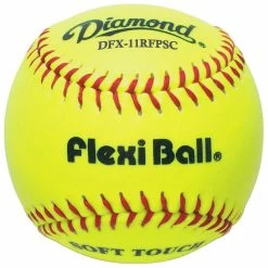 Best Pirce 🛒 Diamond 11" DFX-11RFPSC Flexi Ball Synthetic 🥎 Softball, dz ❤️