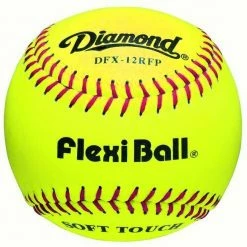 Wholesale 🤩 Diamond 12" DFX-12RFP Flexi Ball Leather 🥎 Softball, dz 💯