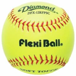 Promo 🔔 Diamond 12" DFX-12RFPSC Flexi Ball Synthetic 🥎 Softball, dz 🧨