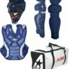 Coupon 🔥 All Star CKW13.5PS Fastpitch 🥎 Softball Catcher's Gear Kit, AGE 9-12 Black ⌛