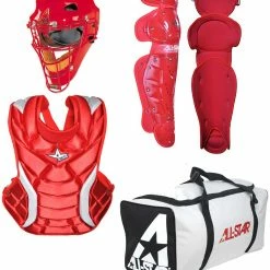 Buy 💯 All Star CKW12.5PS Fastpitch 🥎 Softball Catcher's Gear Kit, AGE 7-9 Navy 👏