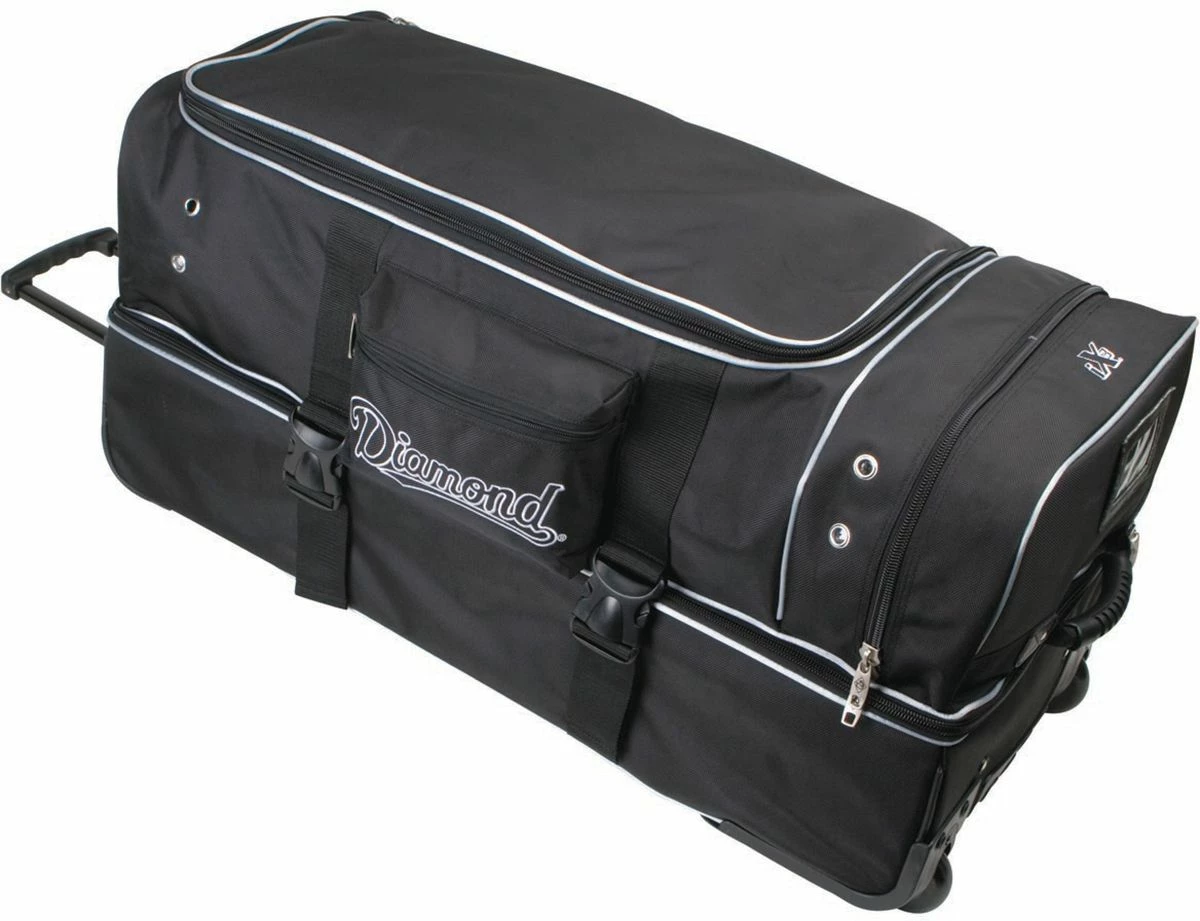 New π Diamond Deluxe Pro Umpire Gear Bag, 33"Lx15"Wx16"H β 2 New π Diamond Deluxe Pro Umpire Gear Bag, 33"Lx15"Wx16"H β - Image 2