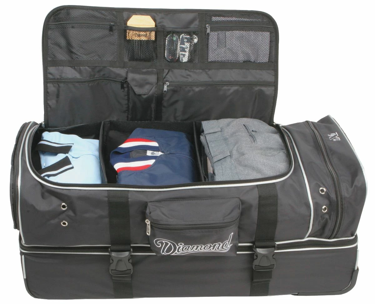 New π Diamond Deluxe Pro Umpire Gear Bag, 33"Lx15"Wx16"H β 1 New π Diamond Deluxe Pro Umpire Gear Bag, 33"Lx15"Wx16"H β
