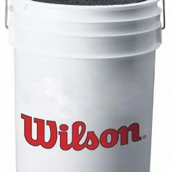 Cheapest 🌟 Wilson ⚾ Baseball/Softball Ball Bucket 🔔