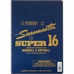 Best deal 😀 Super 16 ⚾ Baseball / 🥎 Softball Scorebook 🤩