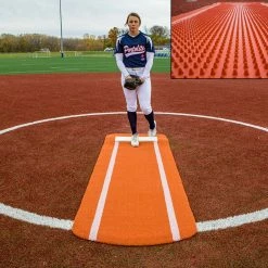 Promo ⌛ Portolite Spiked 🥎 Softball Pitching Mat Green ✨