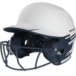 Top 10 โ Rawlings Mach Ice Fastpitch ๐ฅ Softball Batting Helmet w/ Faceguard Navy ๐