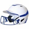 Outlet 😍 Champro HX Pro Fastpitch 2-Tone Batting Helmet w/Faceguard Navy 🔥
