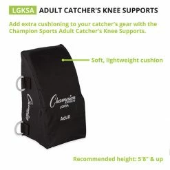 Flash Sale ๐ Champion ADULT Catcher's Knee Supports, LGKSA โจ 9 Flash Sale ๐ Champion ADULT Catcher's Knee Supports, LGKSA โจ -Softball Online Shop a34 696 new dia 01