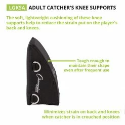 Flash Sale ๐ Champion ADULT Catcher's Knee Supports, LGKSA โจ 10 Flash Sale ๐ Champion ADULT Catcher's Knee Supports, LGKSA โจ -Softball Online Shop a34 696 new dia 02