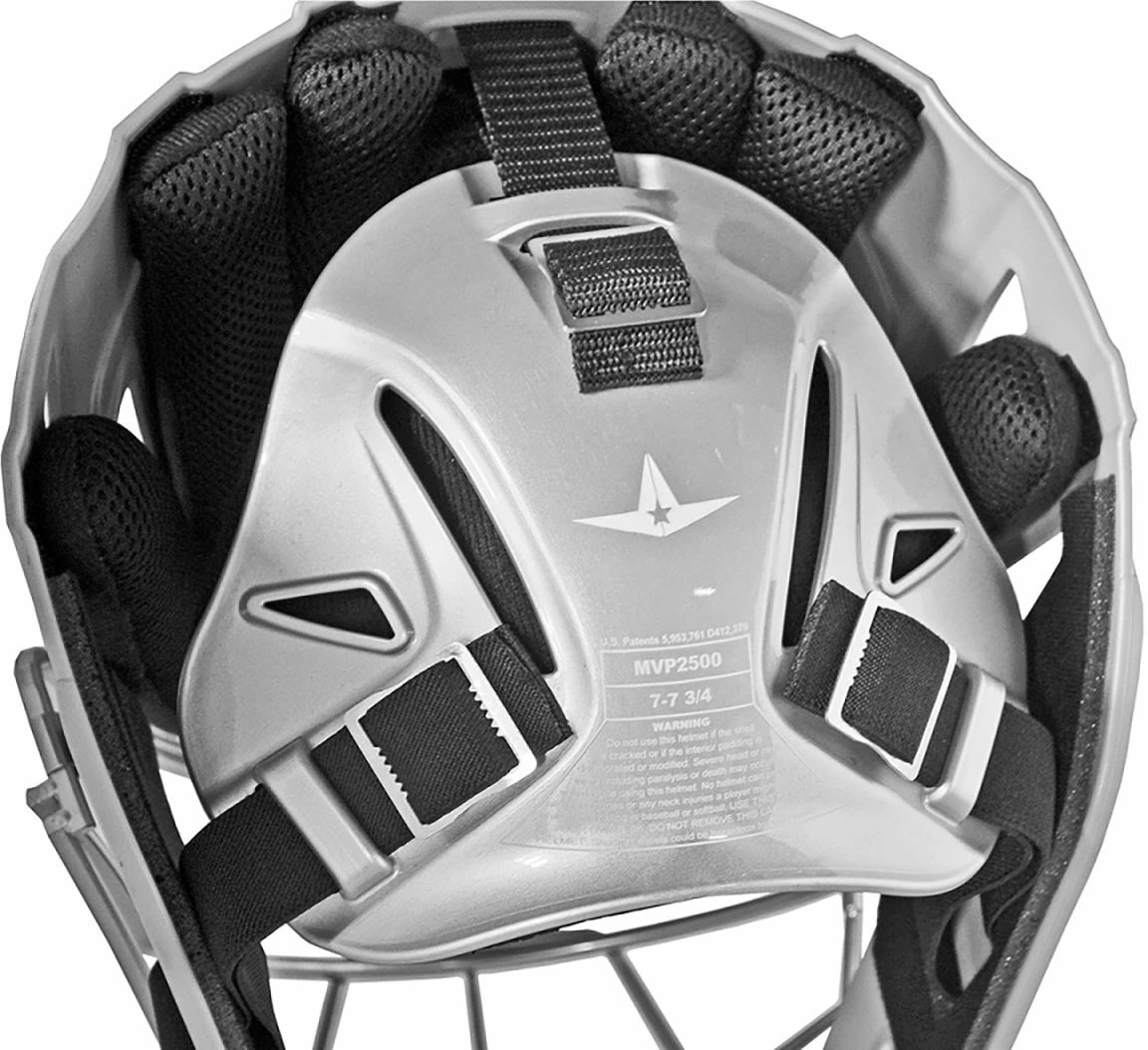 Hot Sale π All-Star MVP2510 System 7 Catcher's Helmet, YOUTH Purple π 3 Hot Sale π All-Star MVP2510 System 7 Catcher's Helmet, YOUTH Purple π - Image 3