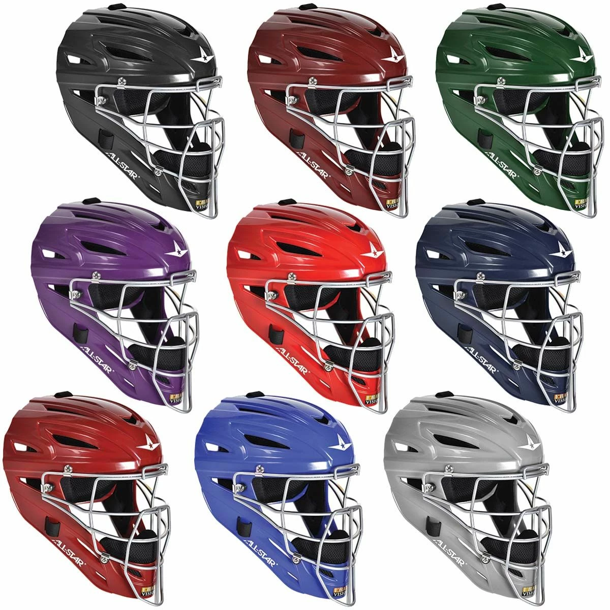 Hot Sale π All-Star MVP2510 System 7 Catcher's Helmet, YOUTH Purple π 2 Hot Sale π All-Star MVP2510 System 7 Catcher's Helmet, YOUTH Purple π - Image 2
