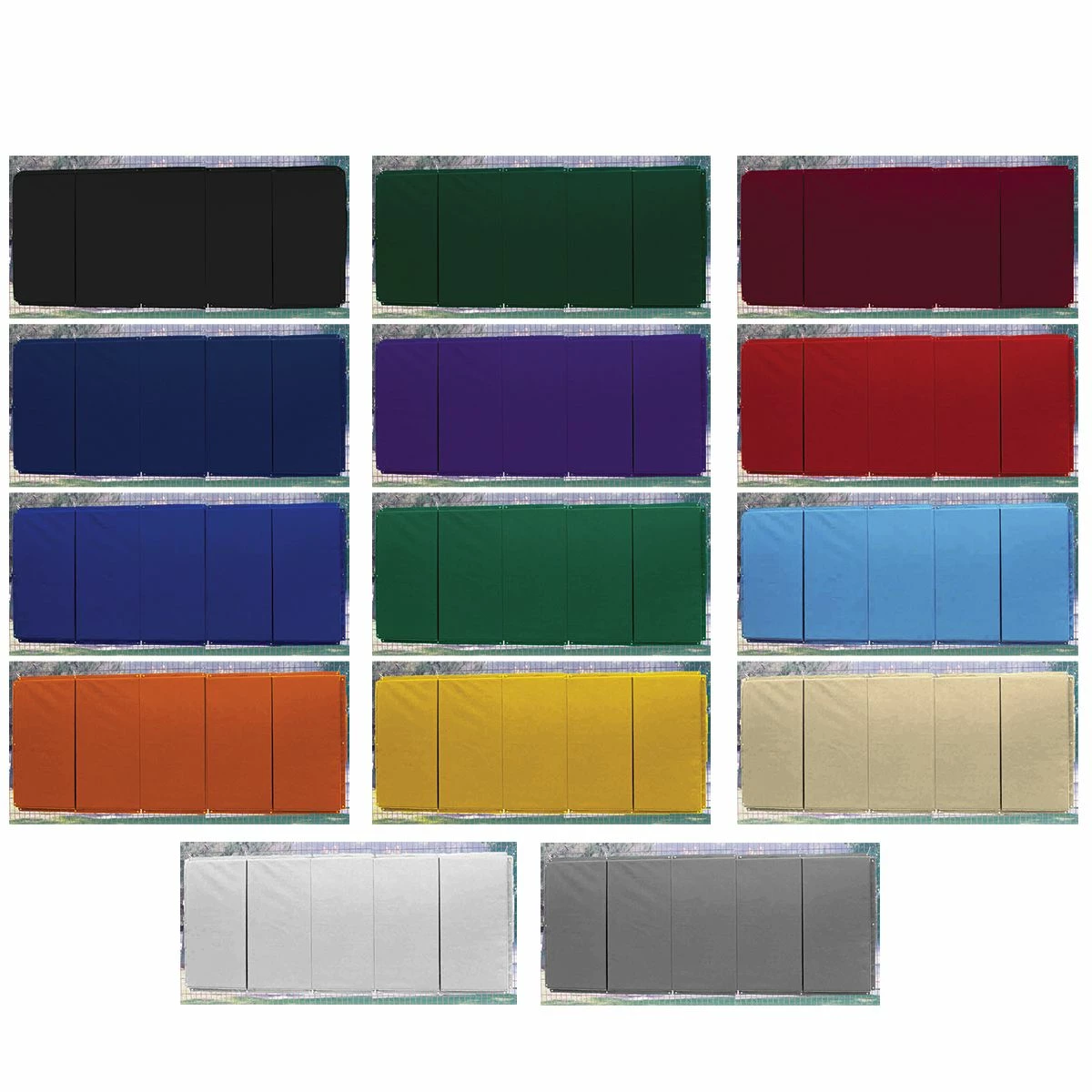 Outlet ✨ Cover Sports 4'H x 10'L ⚾ Baseball/Softball Backstop Padding 🛒 2 Outlet ✨ Cover Sports 4'H x 10'L ⚾ Baseball/Softball Backstop Padding 🛒 - Image 2