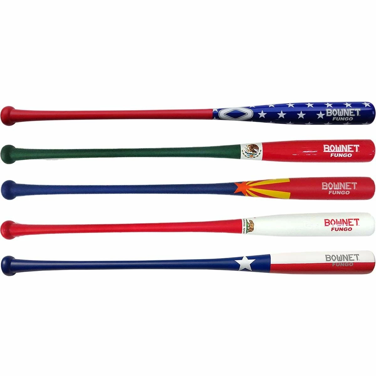 Wholesale 😀 Bownet Flag Wood Fungo Bat Arizona 💯 2 Wholesale 😀 Bownet Flag Wood Fungo Bat Arizona 💯 - Image 2