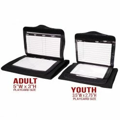 Brand new 👍 Champro TRIPLE Quarterback Playbook Wrist Band Optic Yellow 🌟 -Softball Online Shop a47 626 side view