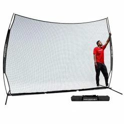 Buy ✔️ POWERNET 9'Hx12'W Portable Barrier Sport Net Navy ❤️