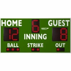 Cheapest ๐ Varsity Scoreboards 3314 โพ Baseball-Softball Scoreboard, 8'Wx4'H โ๏ธ