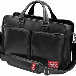 Coupon 👍 Rawlings Black Leather Coach's Briefcase ✨