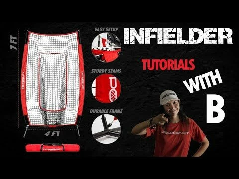 Flash Sale π POWERNET Infielder Pop Up Net with Frame β 2 Flash Sale π POWERNET Infielder Pop Up Net with Frame β - Image 2